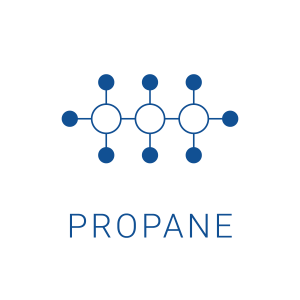 Propane Molecule